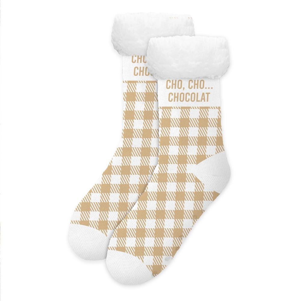 Chaussettes moumoutes cho cho chocolat