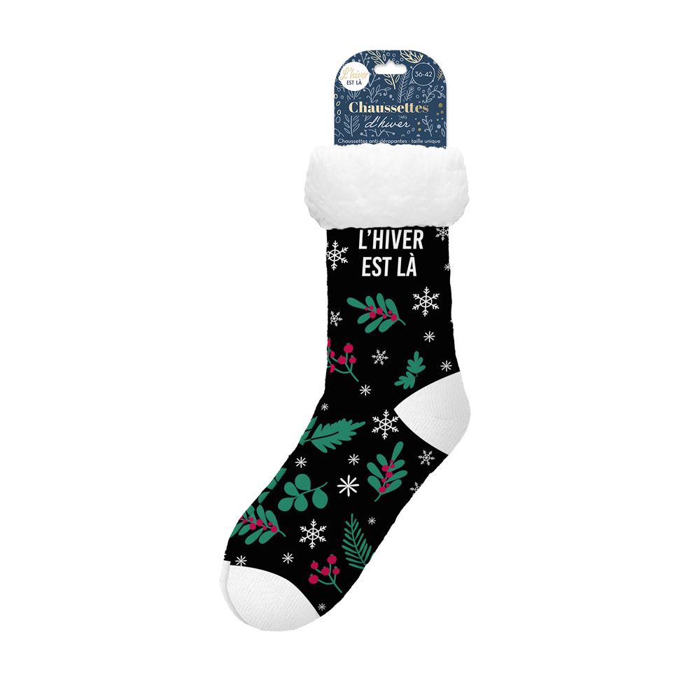Chaussettes moumoutes l hiver est la f