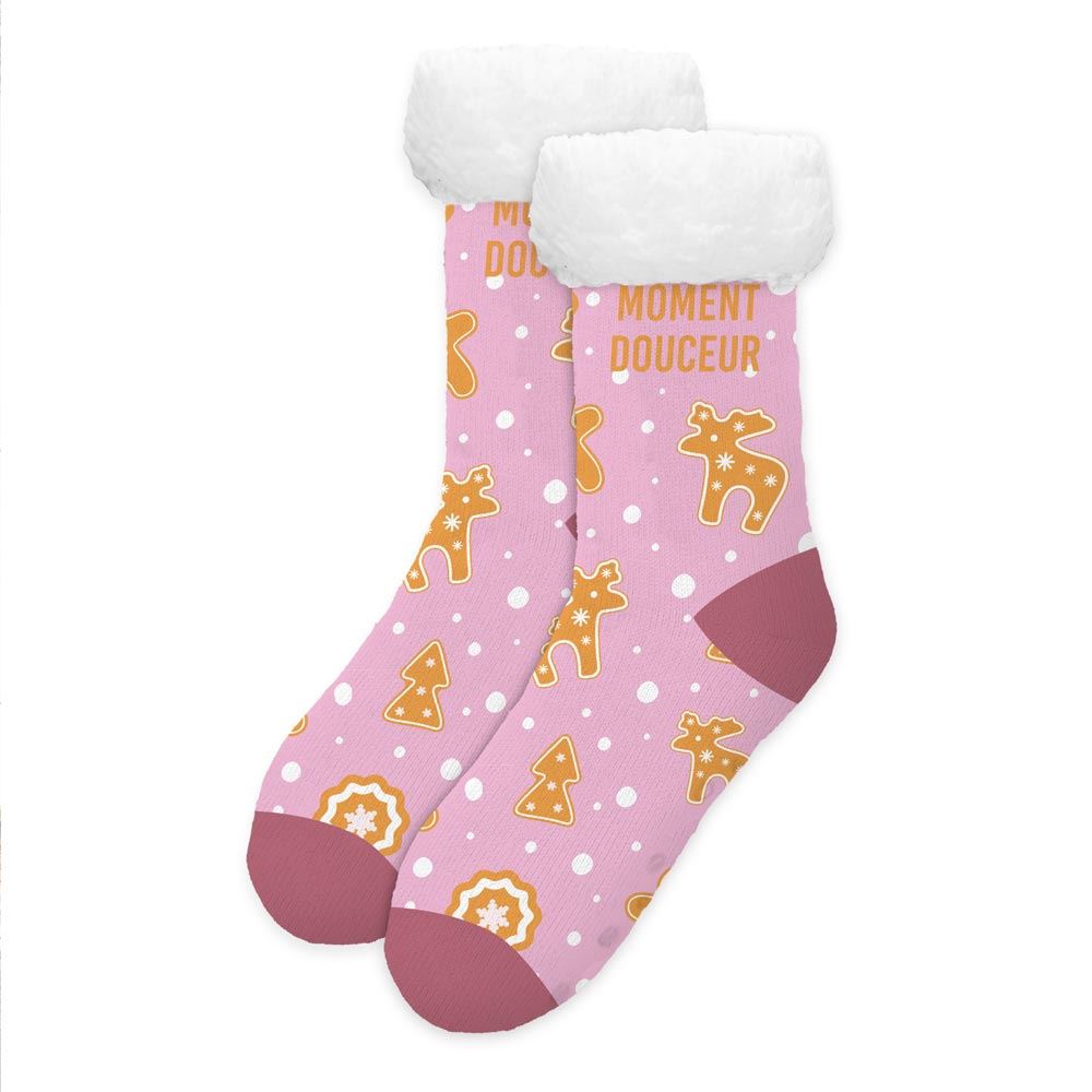 Chaussettes moumoutes moment douceur