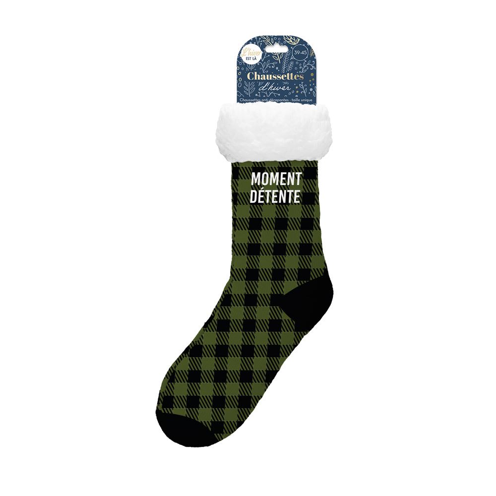 Chaussettes moumoutes moment detente