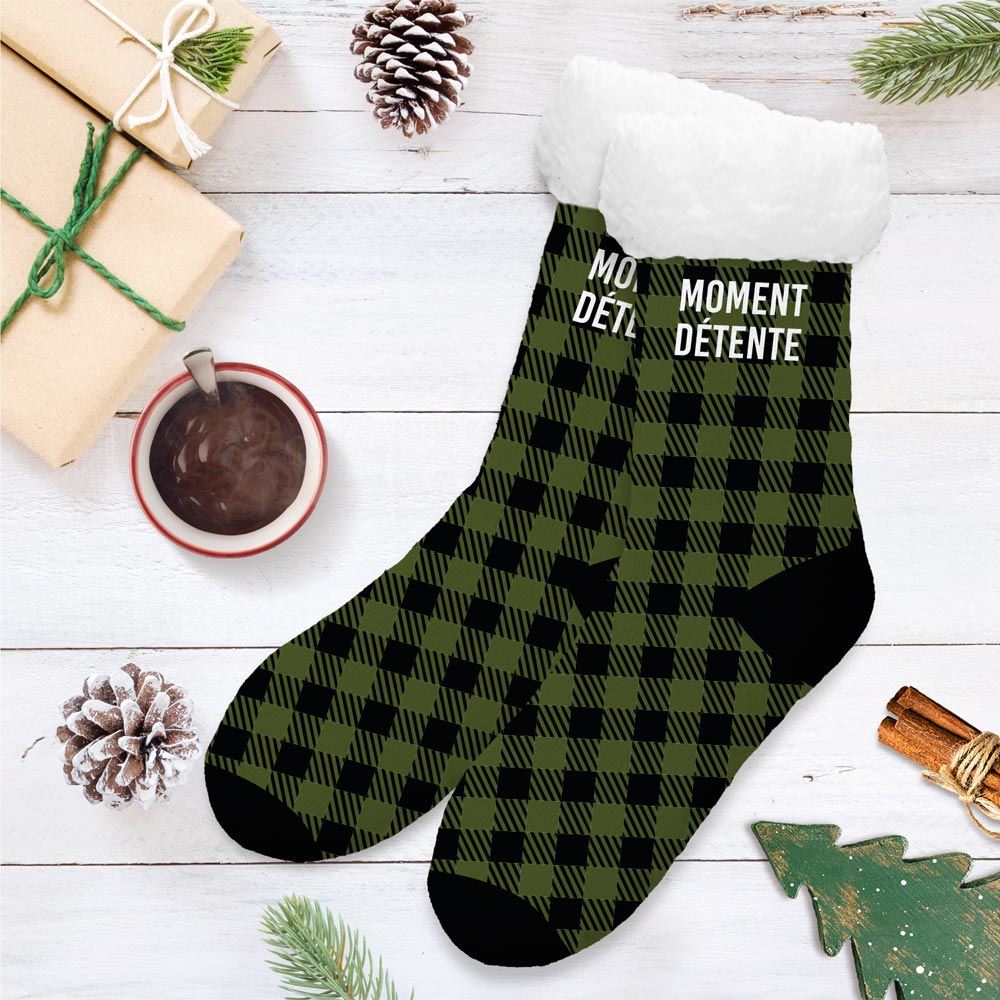 Chaussettes moumoutes moment detente