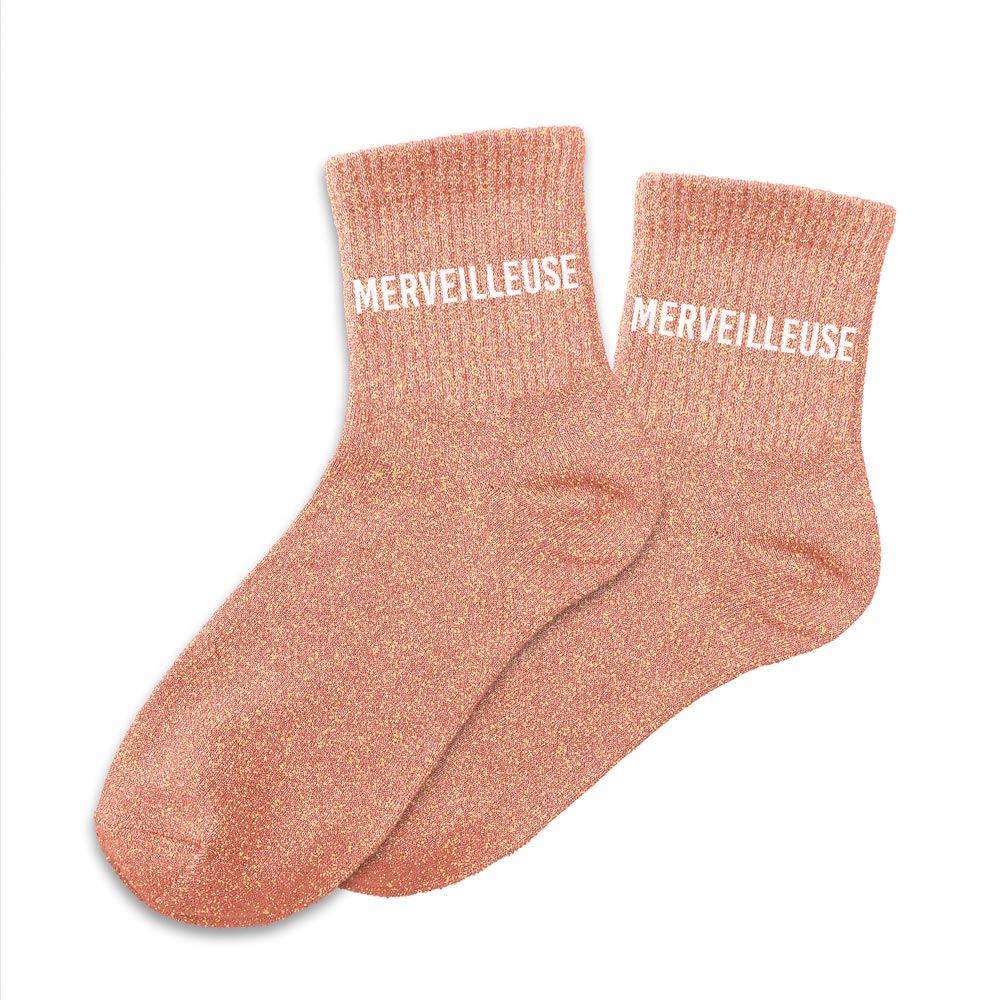 Chaussettes paillettes merveilleuse