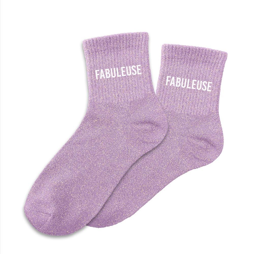 Chaussettes paillettes fabuleuse