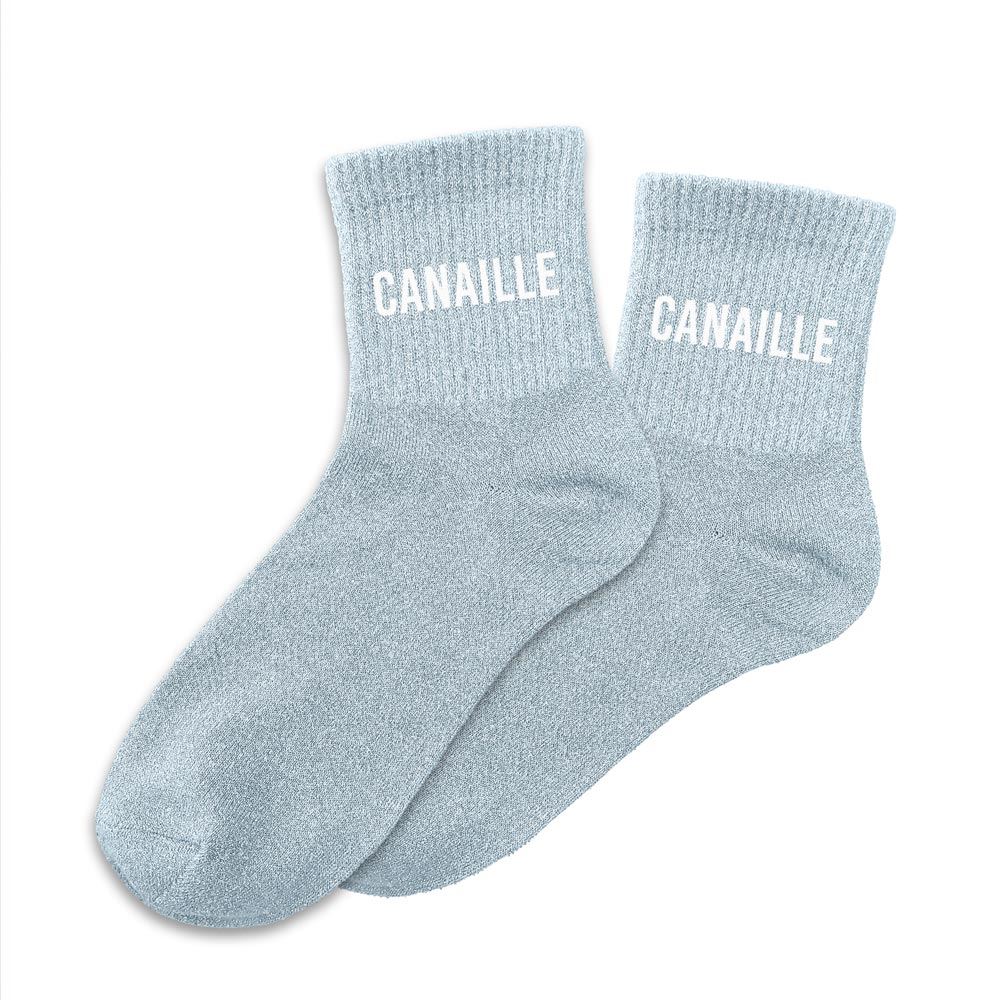 Chaussettes paillettes canaille