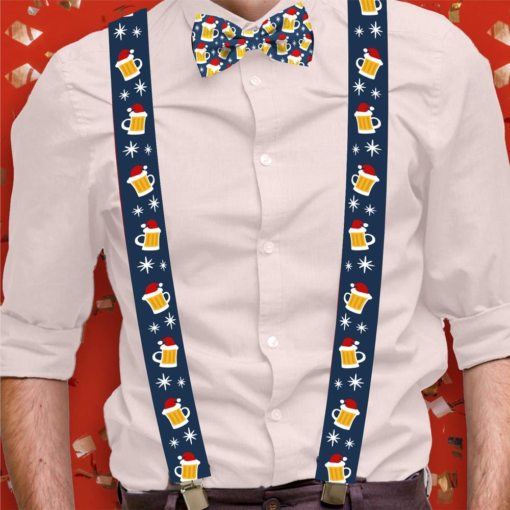 Noeud papillon et bretelle moches noel 6mods