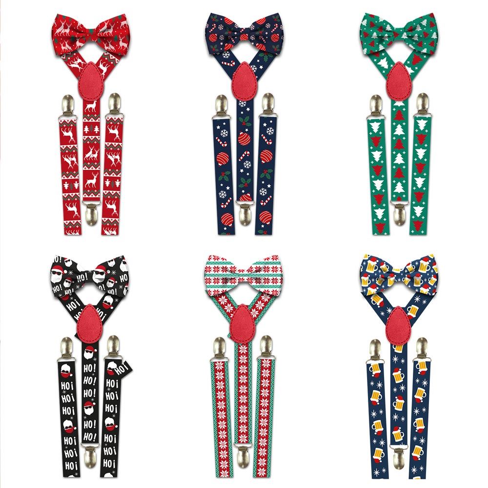 Noeud papillon et bretelle moches noel 6mods