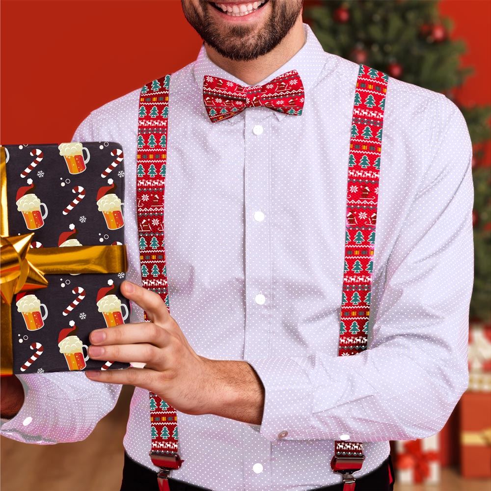 NŒud papillon et bretelles moches noel 4mods