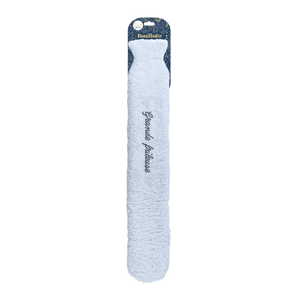 Bouillotte longue moumoute grande frileuse