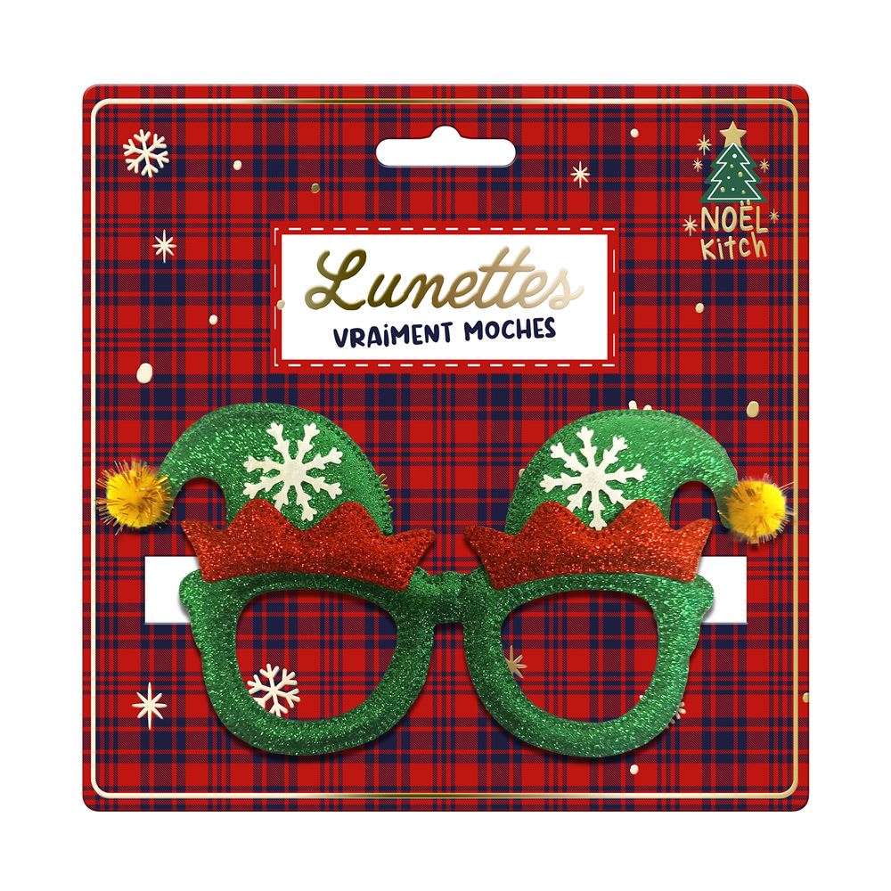 Lunettes lutin kitch