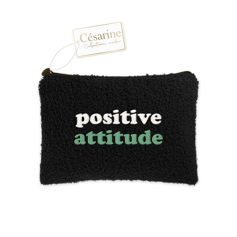 Porte monnaie moumoute positive attitude