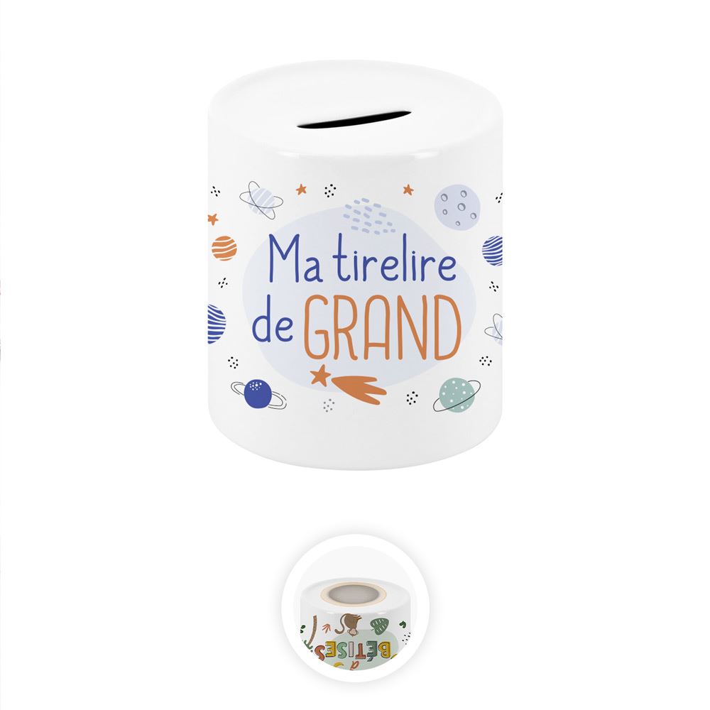 Tirelire ceramique enfant tirelire de grand