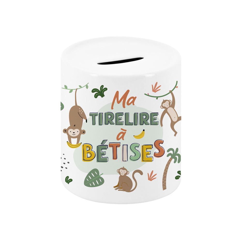 Tirelire ceramique enfant a betises
