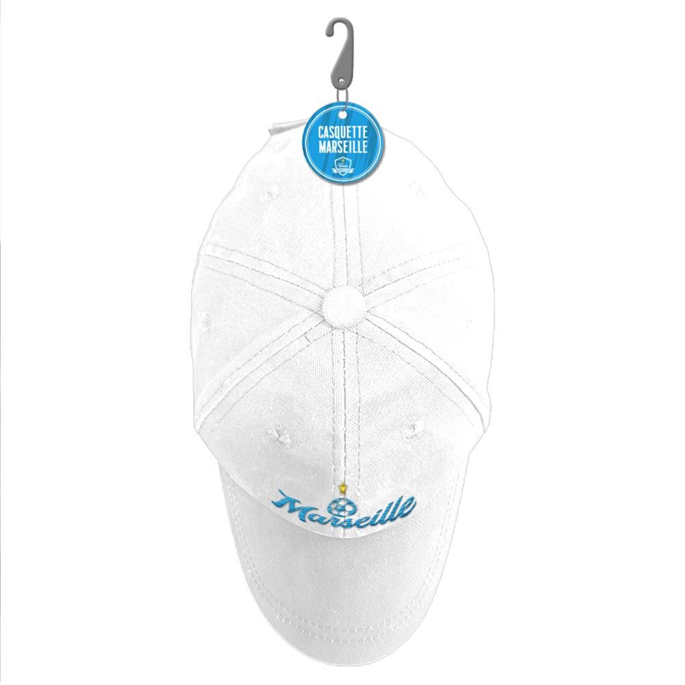 Casquette marseille blanche