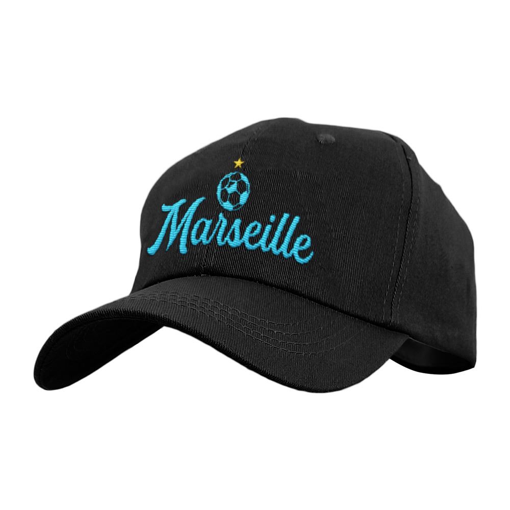 Casquette marseille noire