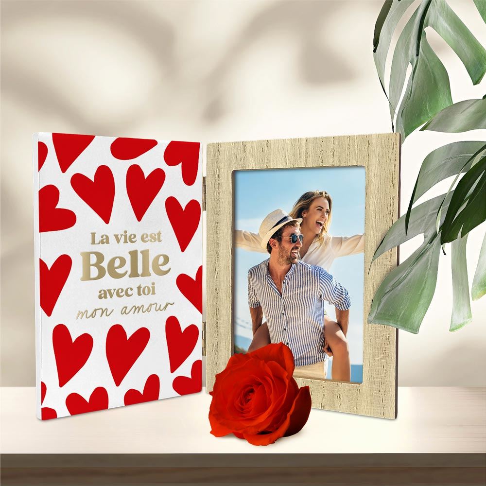 Cadre photo saint valentin
