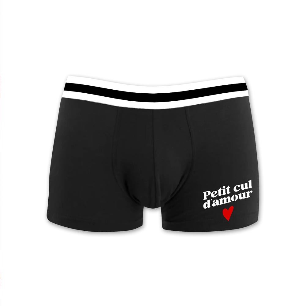 Boxer saint valentin noir ts