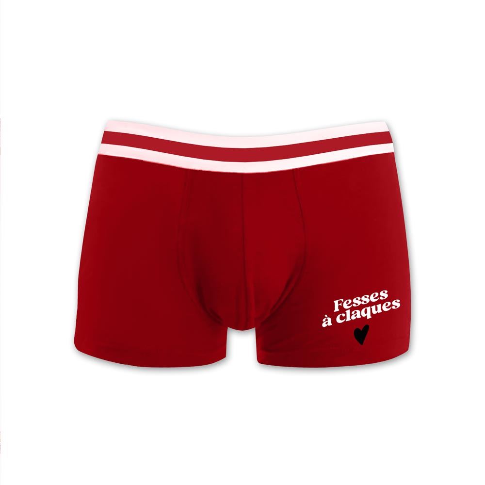 Boxer saint valentin rouge ts