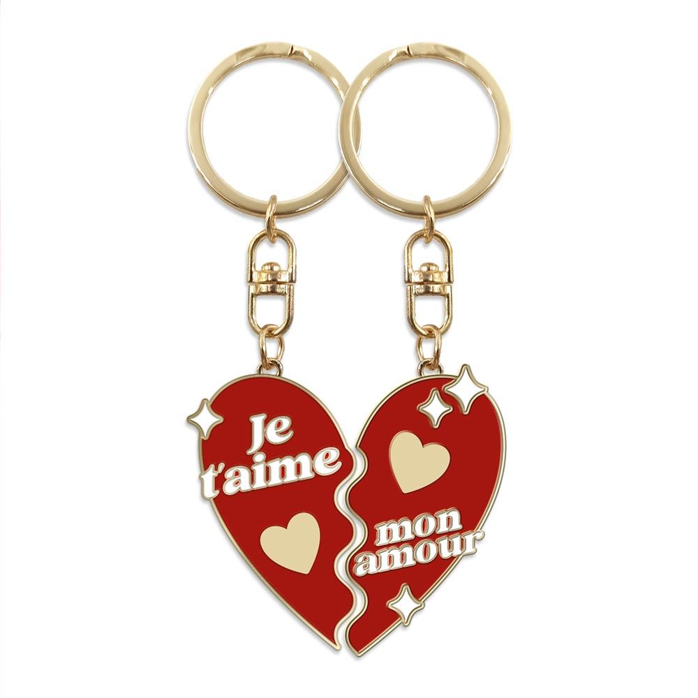 Porte cles duo saint valentin