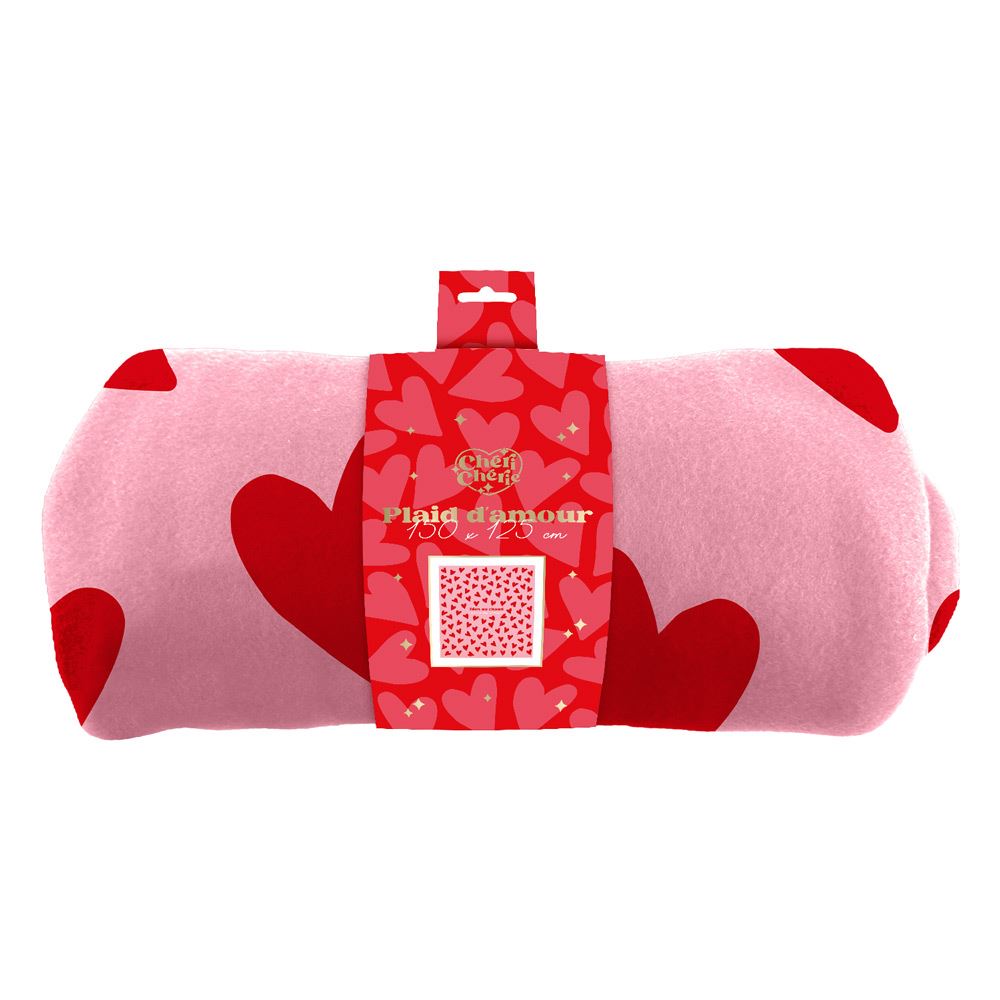 Plaid saint valentin