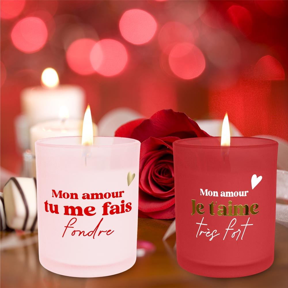 Display bougies saint valentin 2mods /12pcs