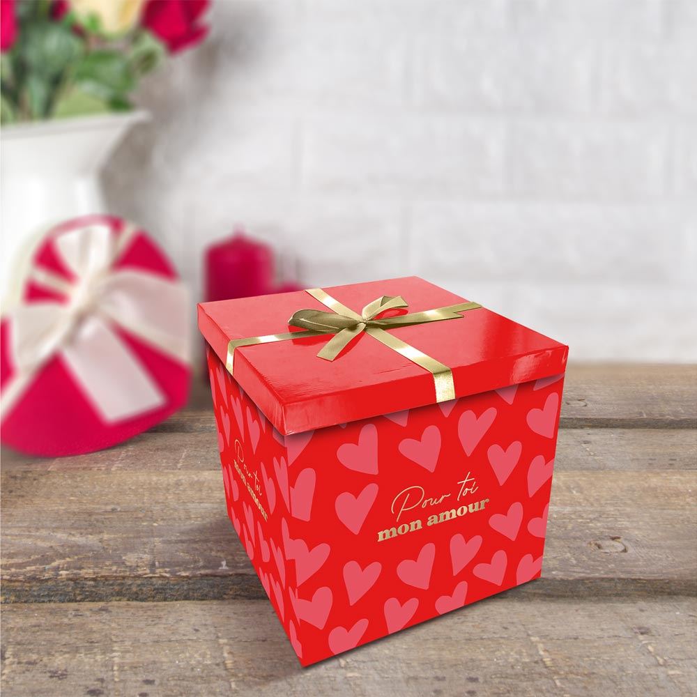 Boite cadeaux pm saint valentin
