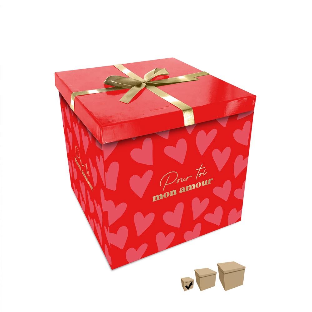 Boite cadeaux pm saint valentin