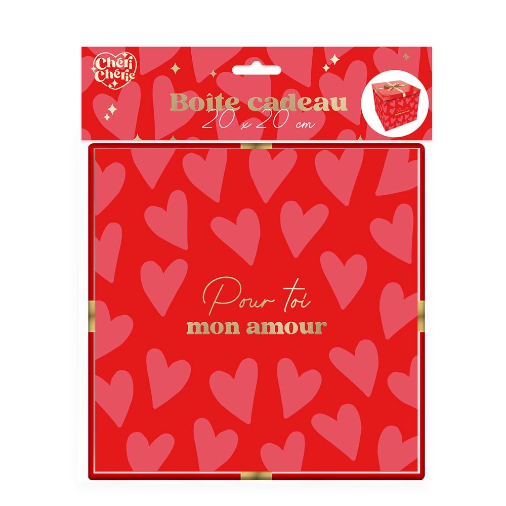 Boite cadeaux mm saint valentin