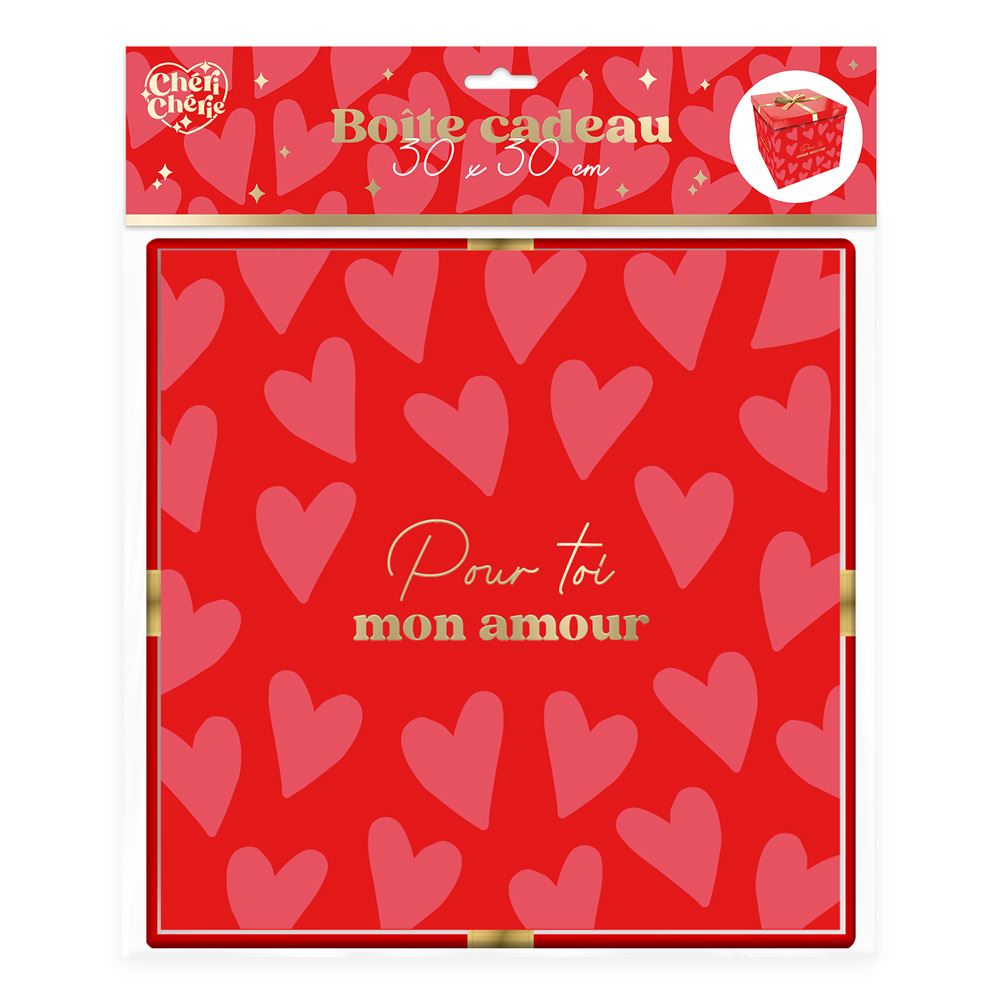 Boite cadeaux gm saint valentin
