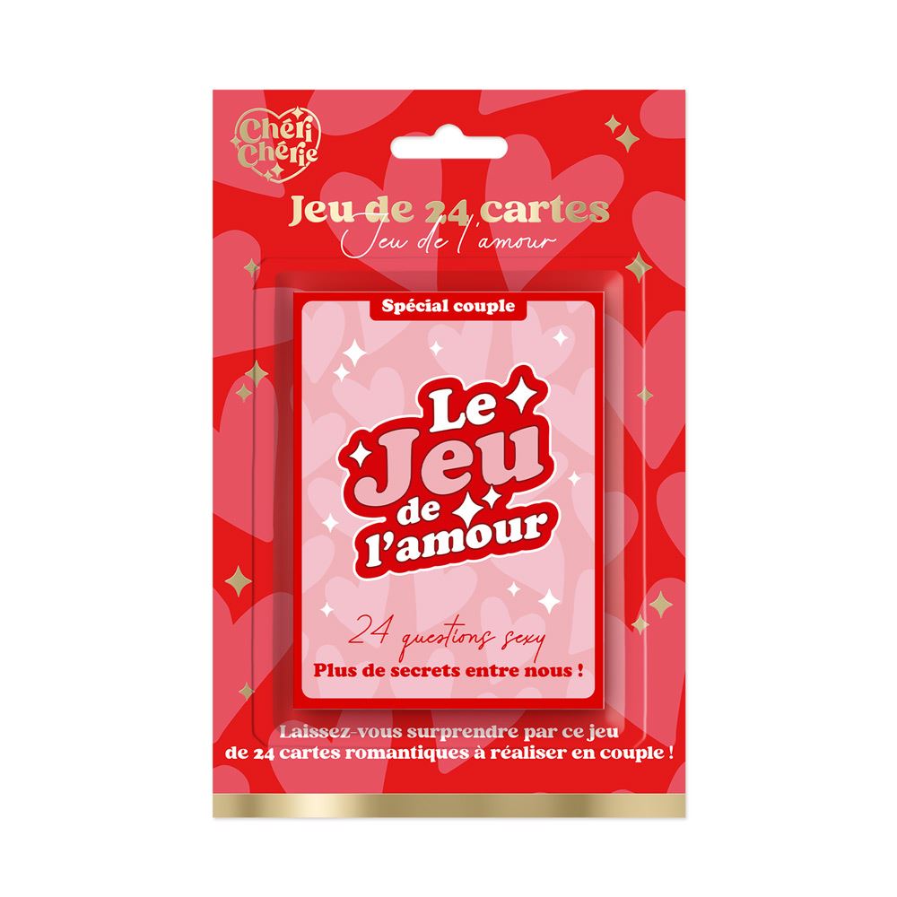 Jeu de cartes couple saint valentin