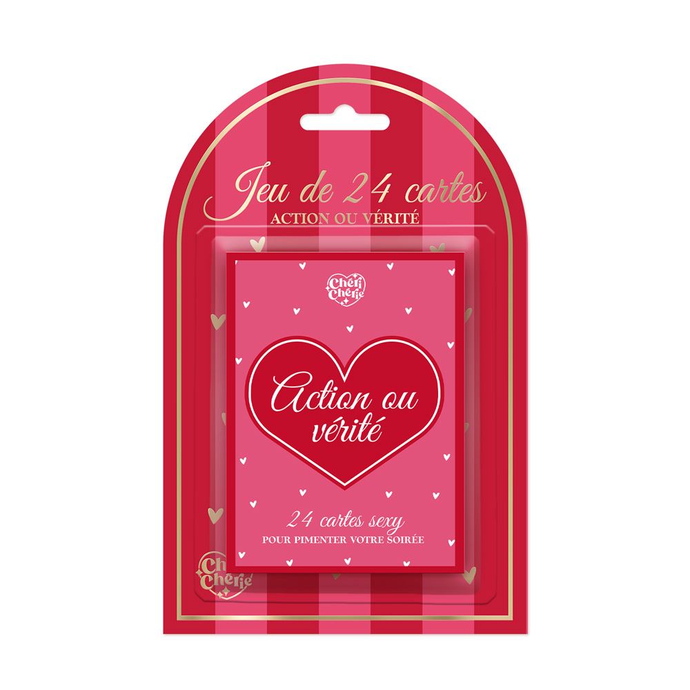 Jeu de cartes action/verite couple