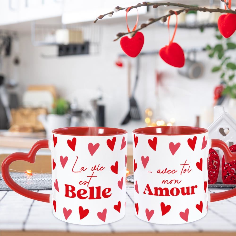 Coffret duo mug saint valentin