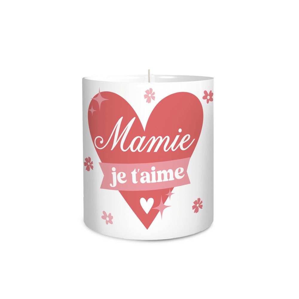Bougie ceramique mamie je t aime