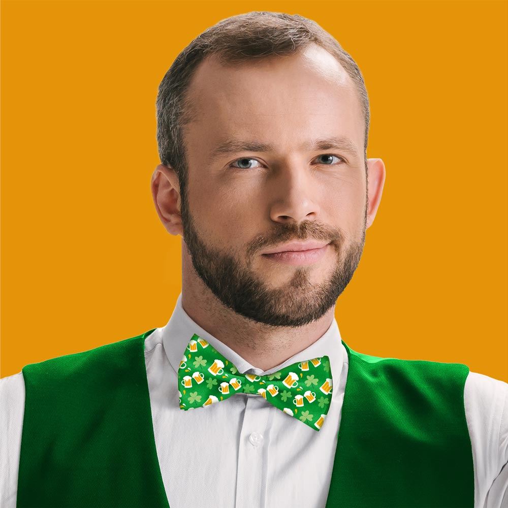 Noeud papillon saint patrick