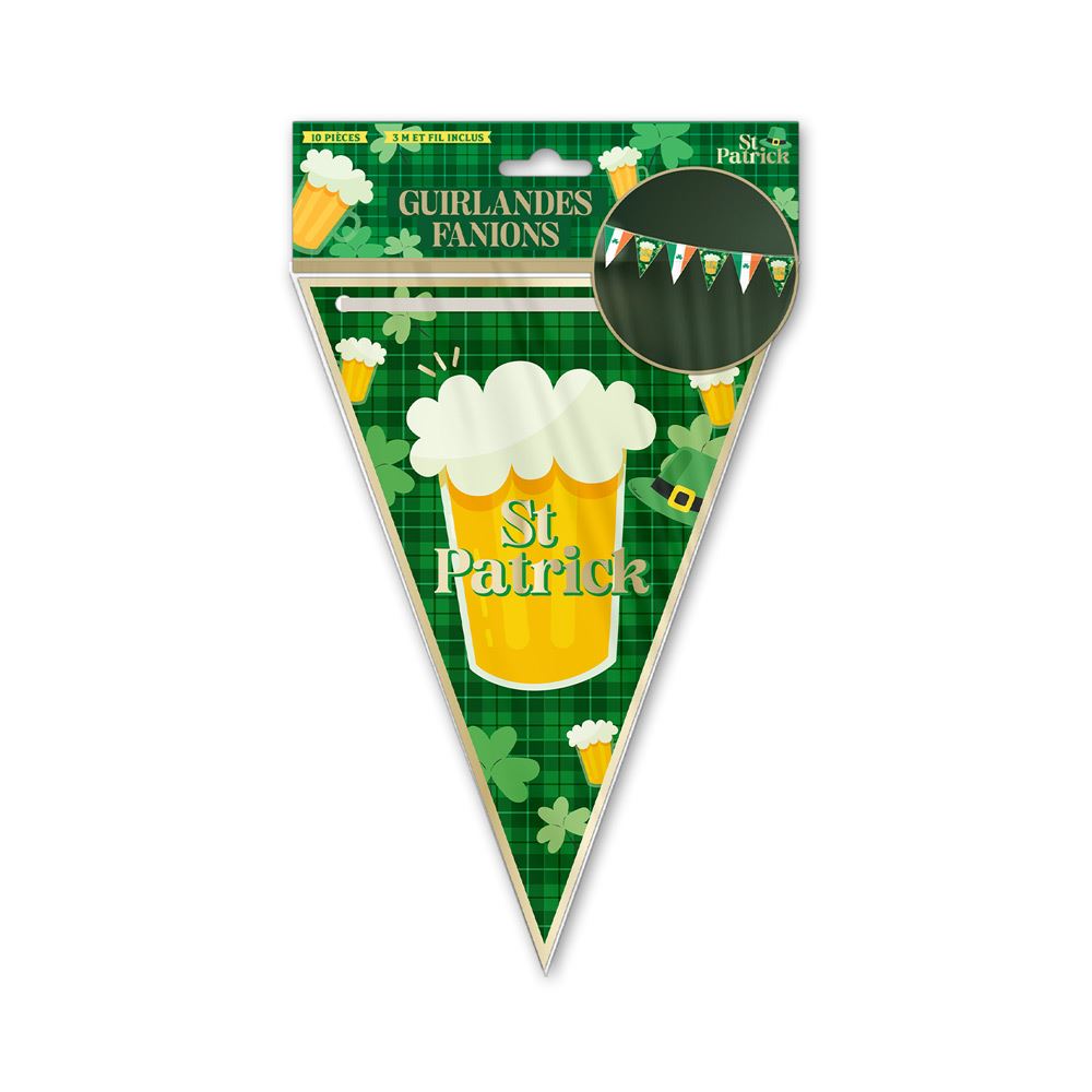 Guirlande fanions saint patrick
