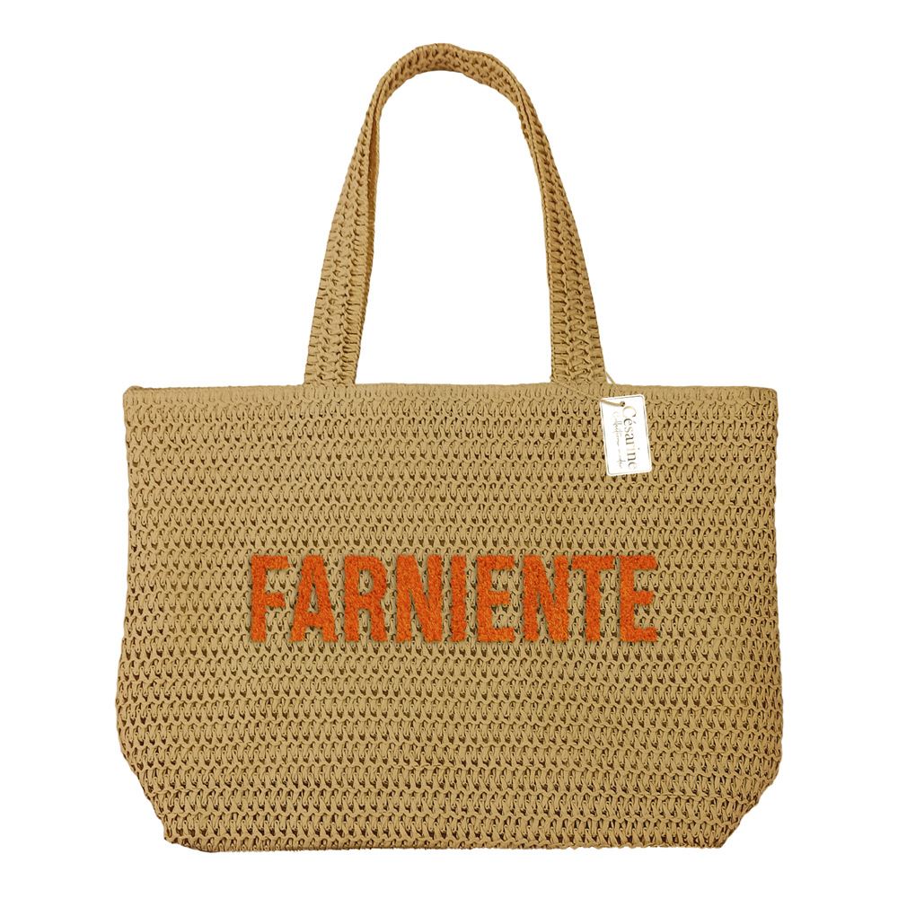 Sac ete raphia tufte farniente