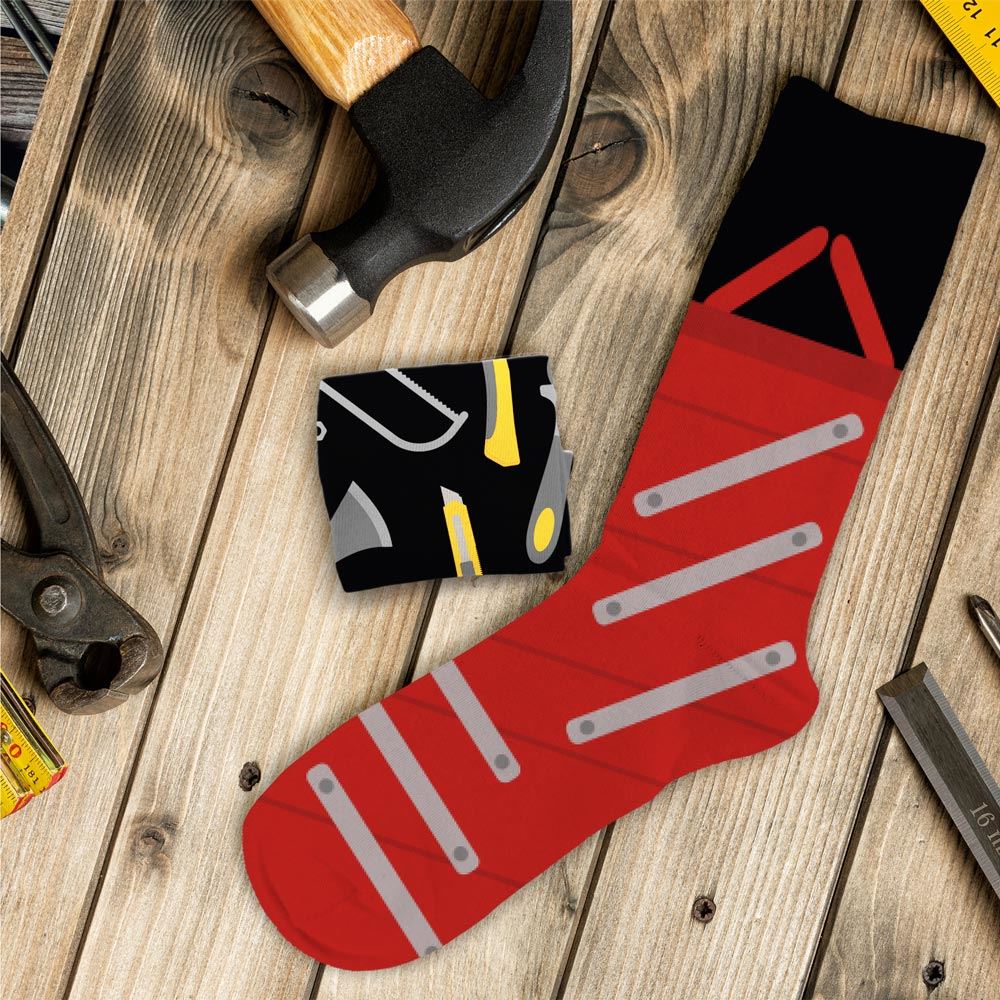 Chaussette duo passion bricolage