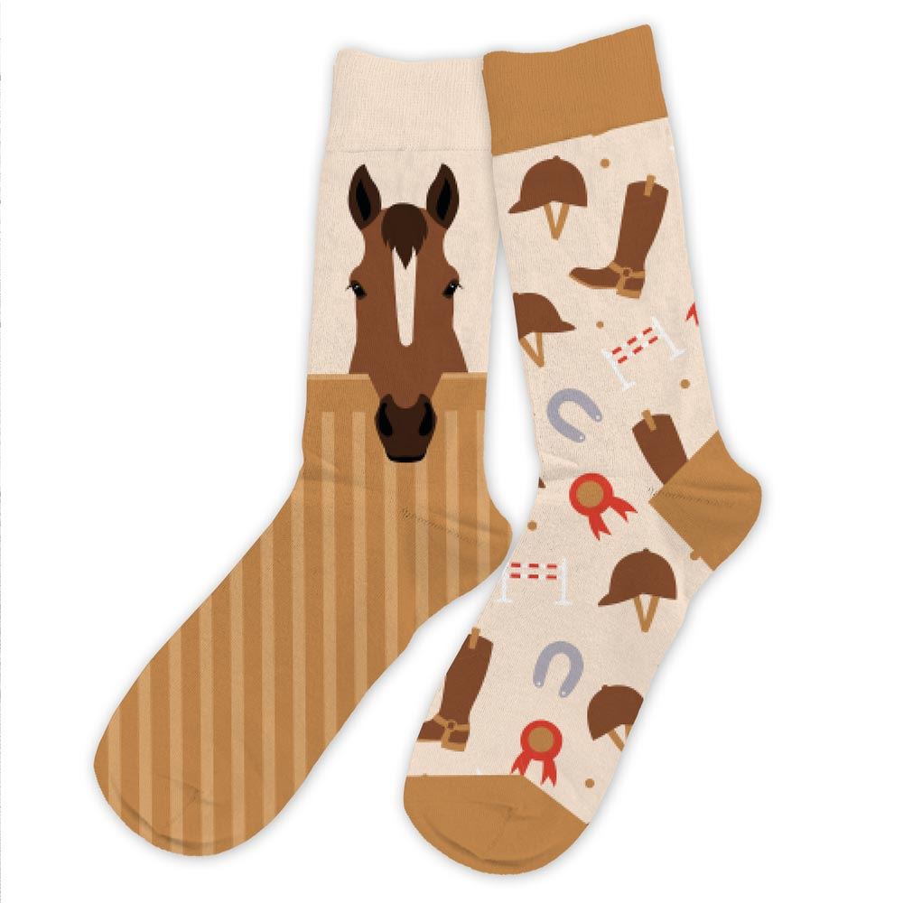 Chaussette duo passion cheval