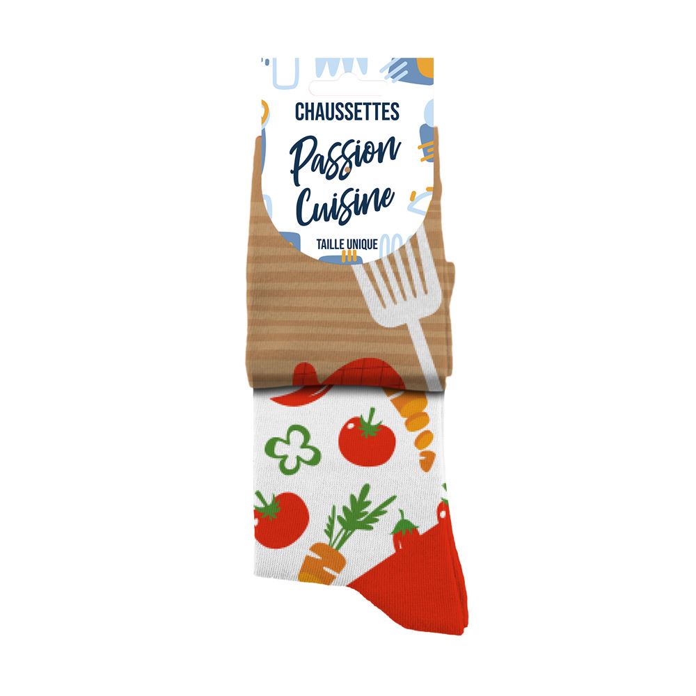 Chaussette duo passion cuisine