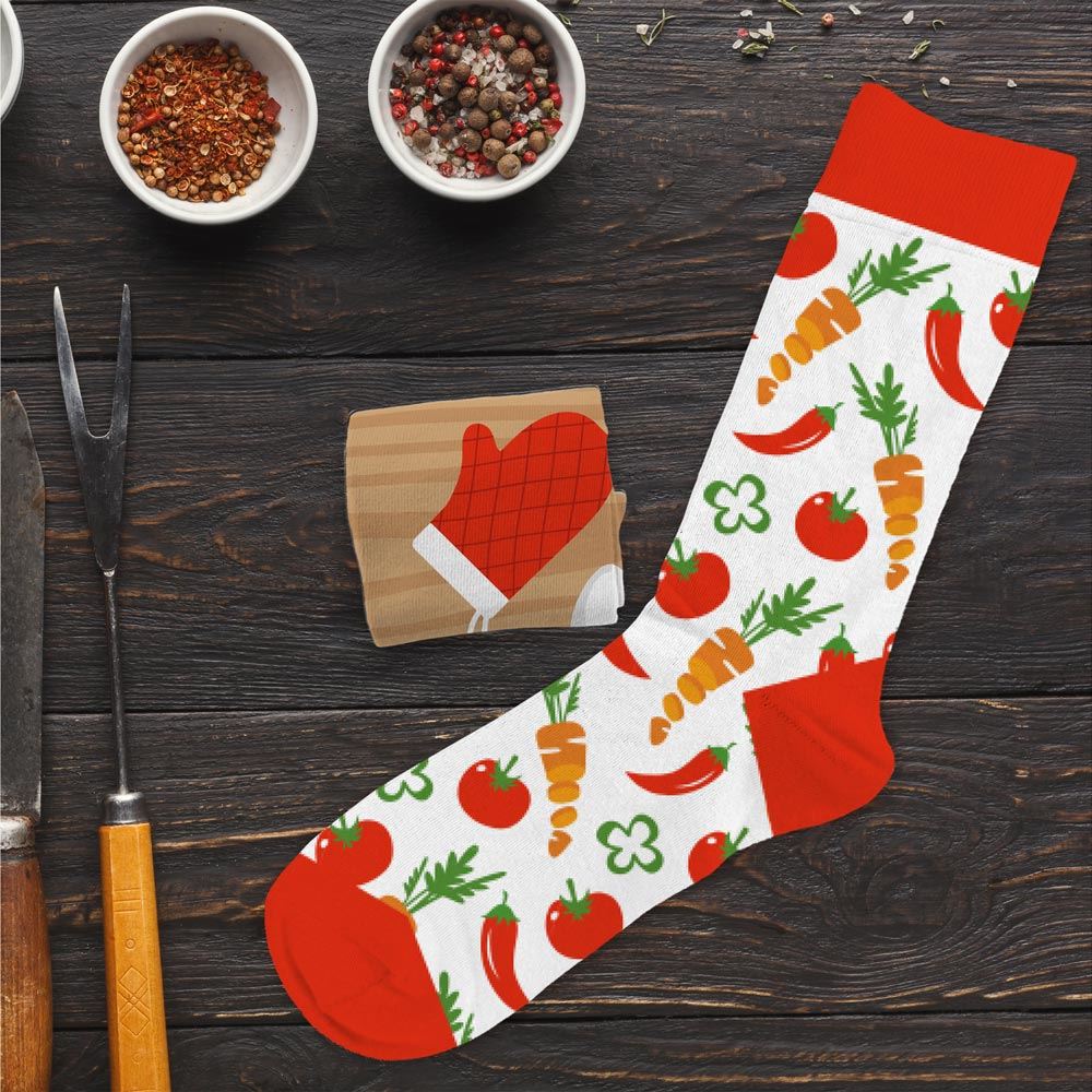 Chaussette duo passion cuisine