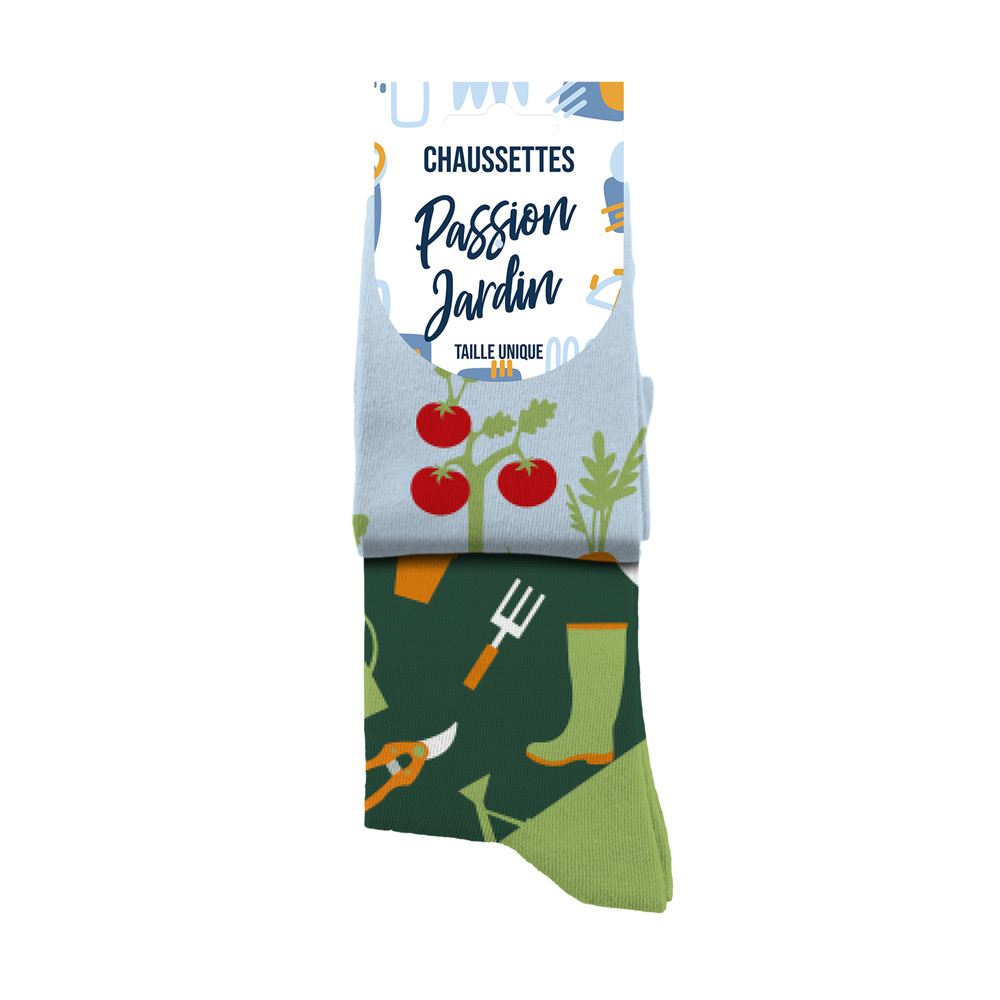 Chaussette duo passion jardin