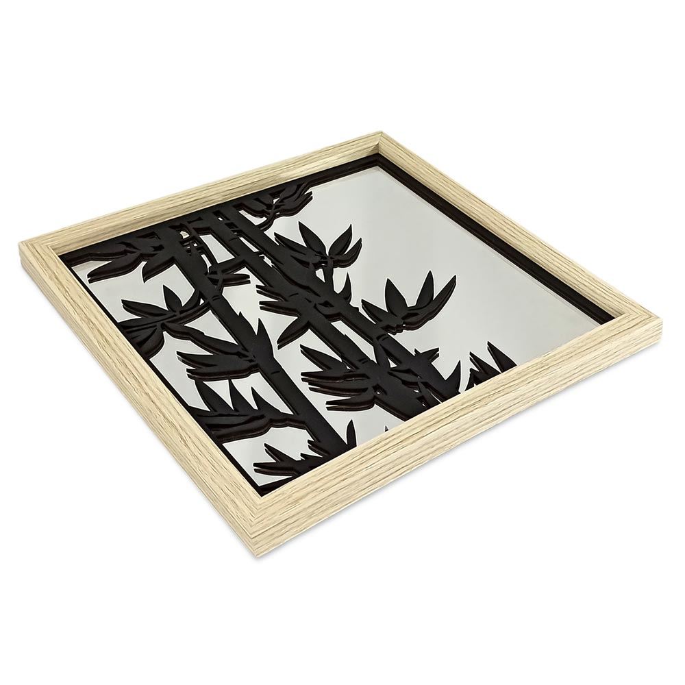 Miroir bambou deco bois