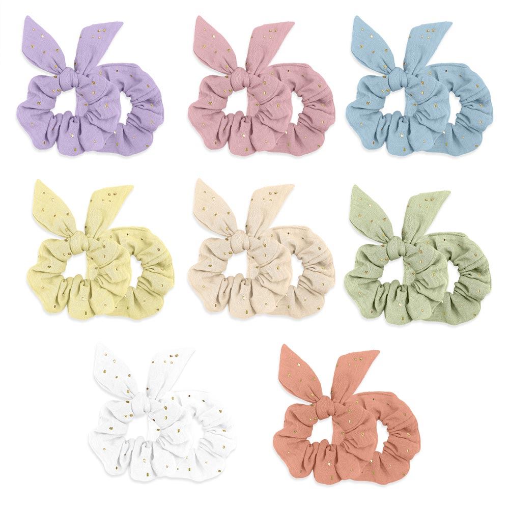 Chouchou gaze de coton 8mds