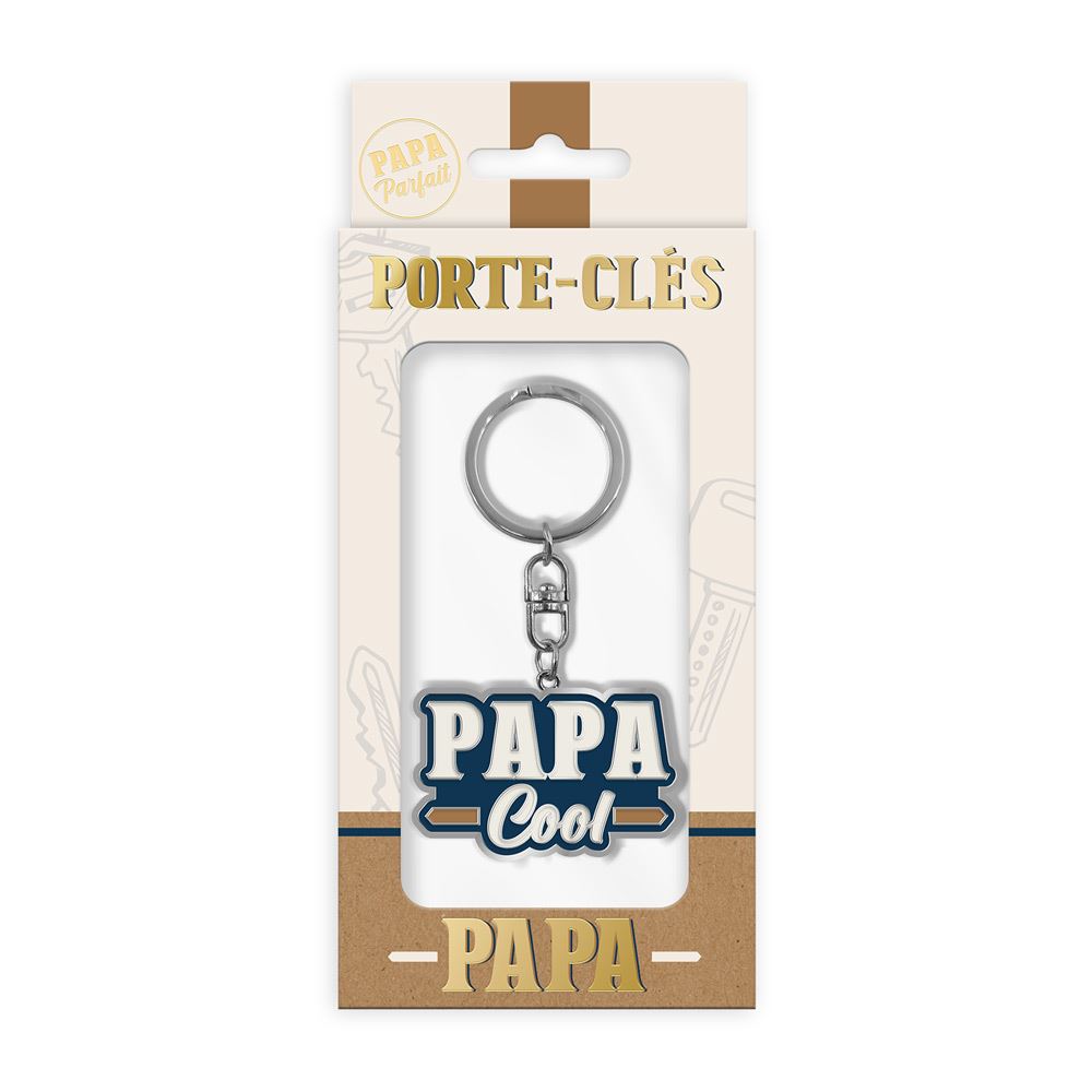 Porte cles papa cool