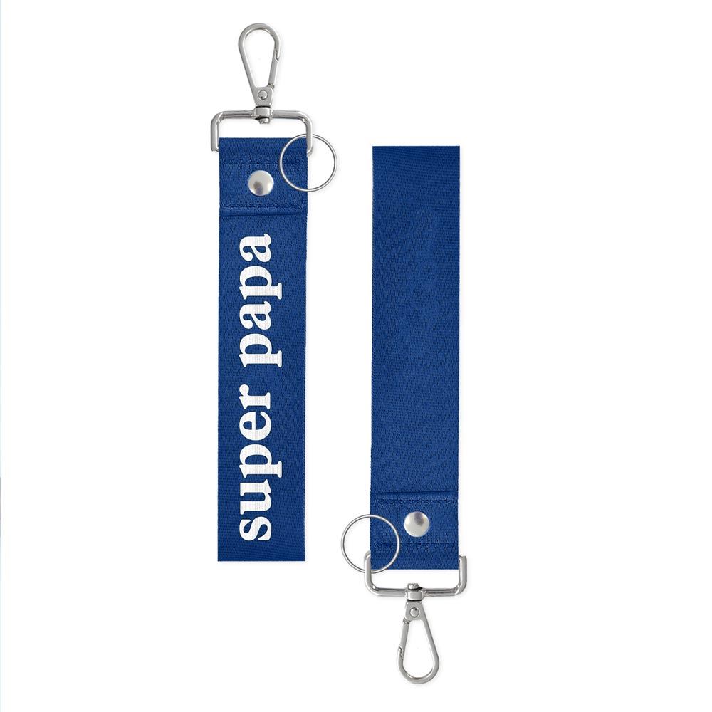 Porte cles laniere super papa