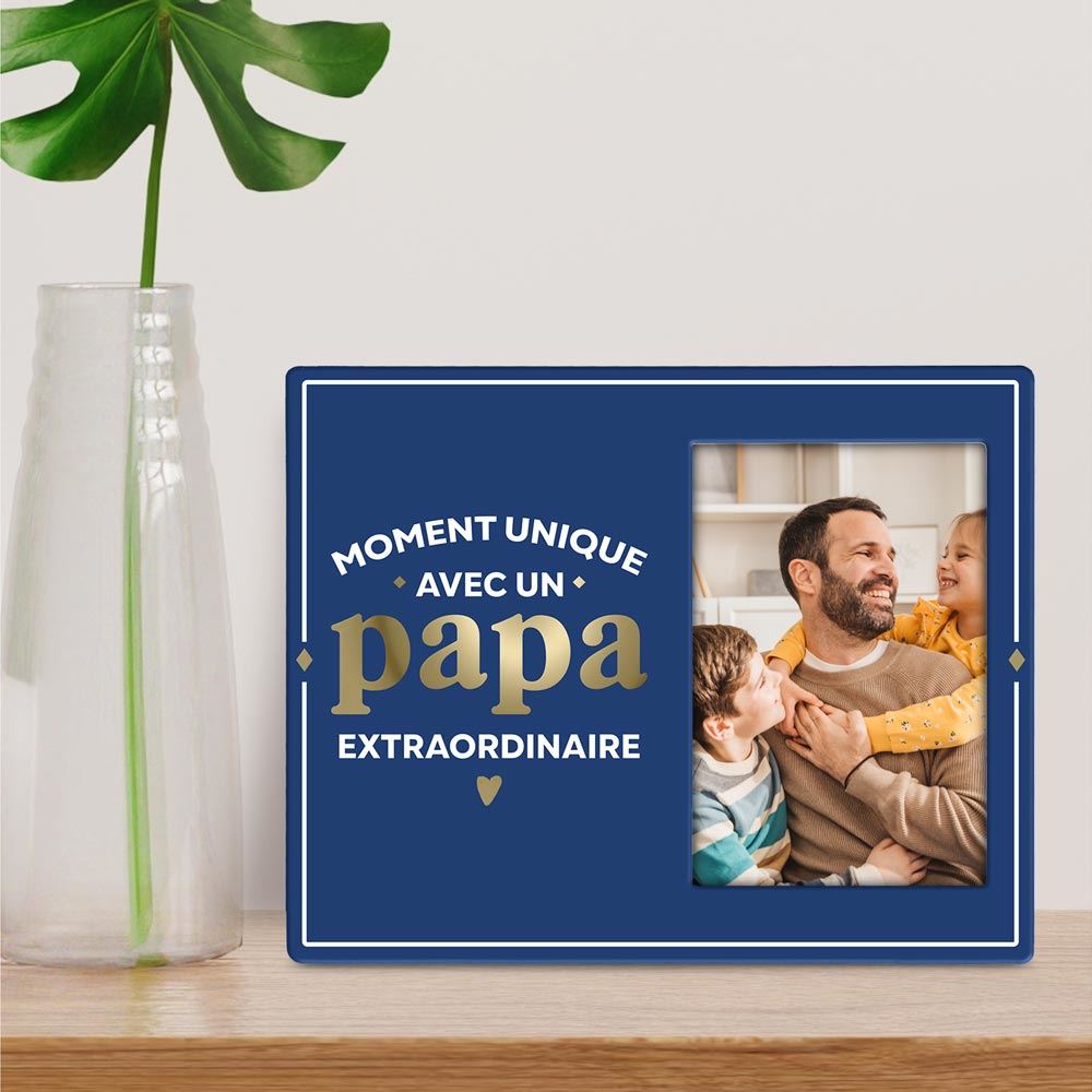Cadre photo papa extraordinaire