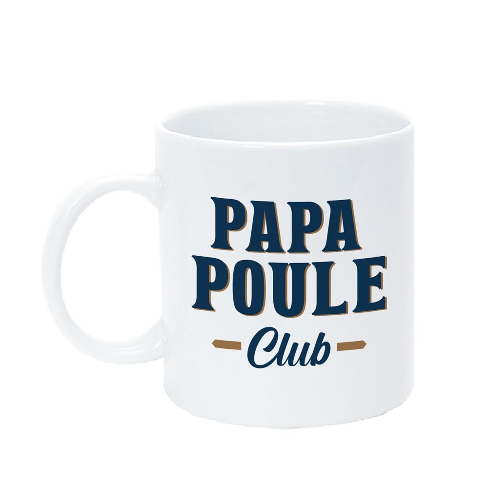Mug papa poule club