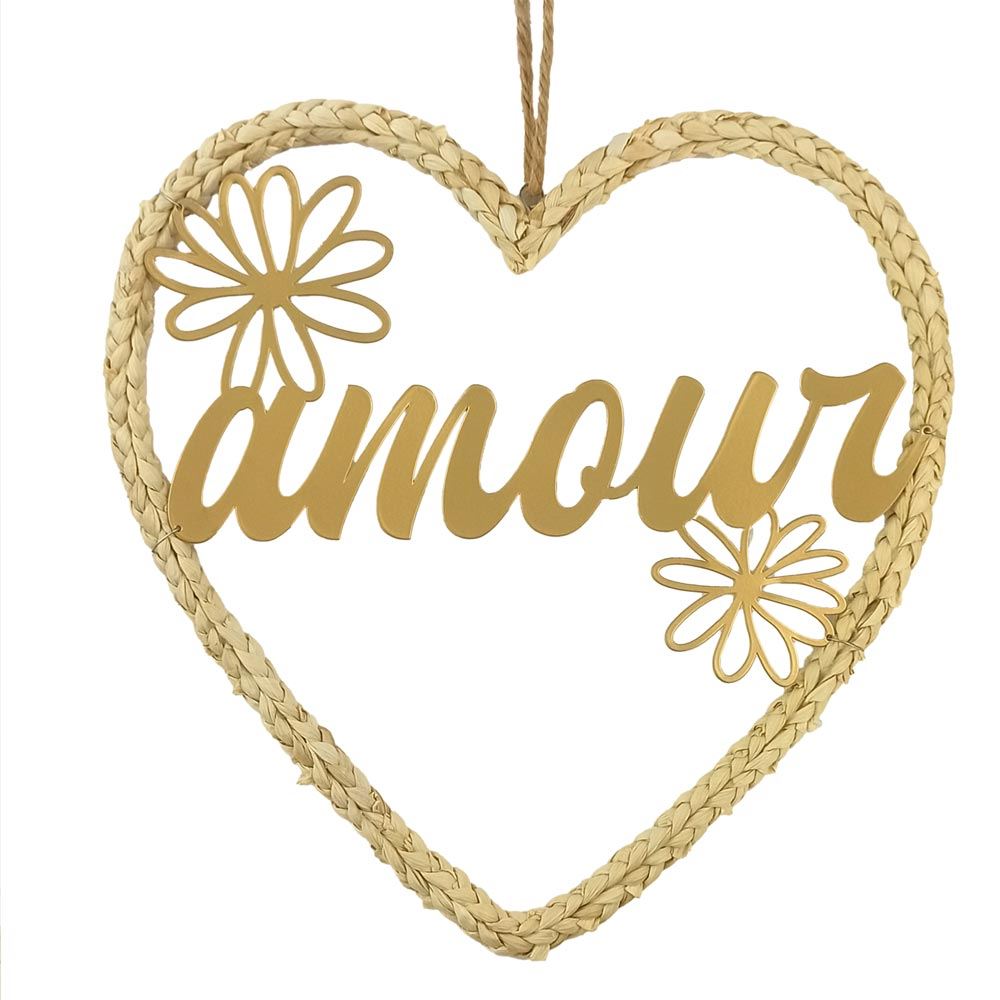 Deco murale cŒur amour