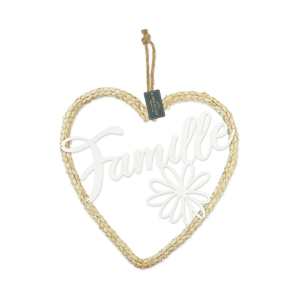 Deco murale cŒur famille