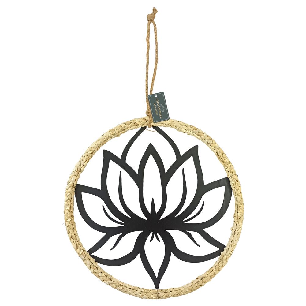 Deco murale rond lotus
