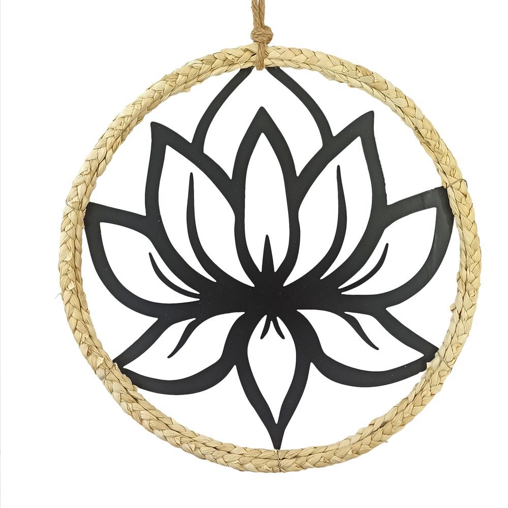Deco murale rond lotus